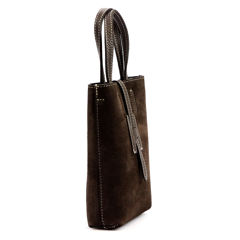 Luka damska skórzana listonoszka torebka do ręki Mała zgrabna i stylowa