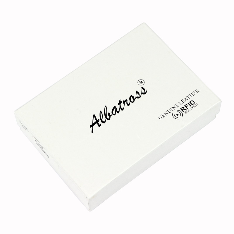 Skórzany męski portfel Albatross SN MW07 RFID