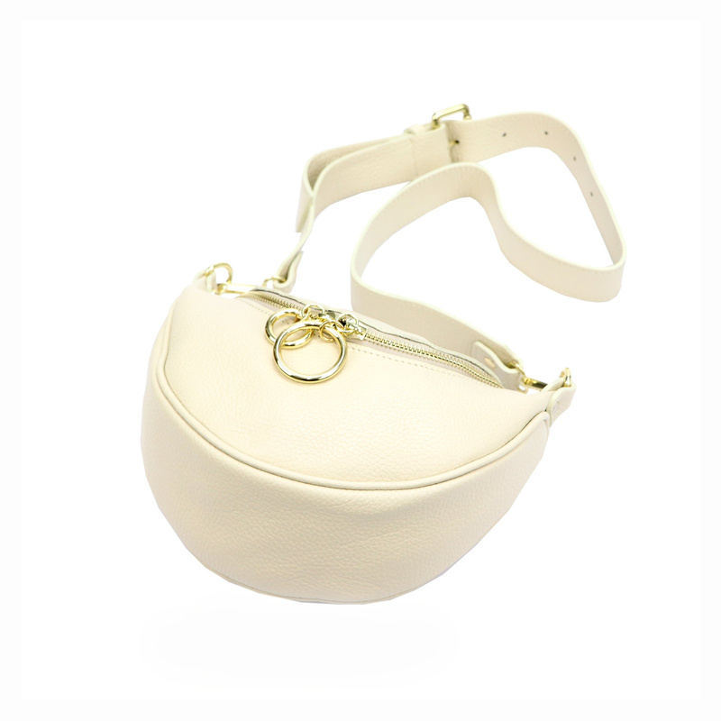 Vera Pelle damska listonoszka skóra naturalna torebka przez ramię miejska