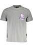 T-SHIRT MĘSKI Z KRÓTKIM RĘKAWEM PLEIN SPORT SZARY