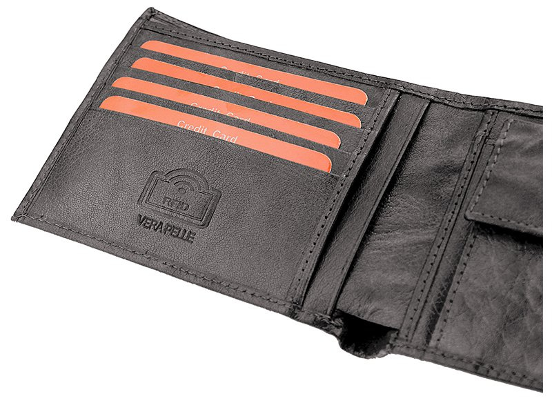 Skórzany męski portfel Pierre Cardin FOSSIL TILAK12 8805 RFID