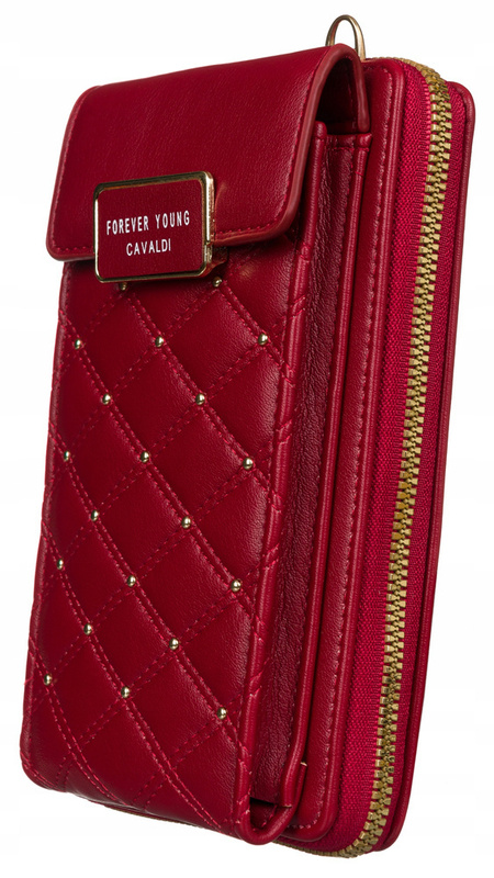 Damski portfel ze skóry ekologicznej Cavaldi M-09