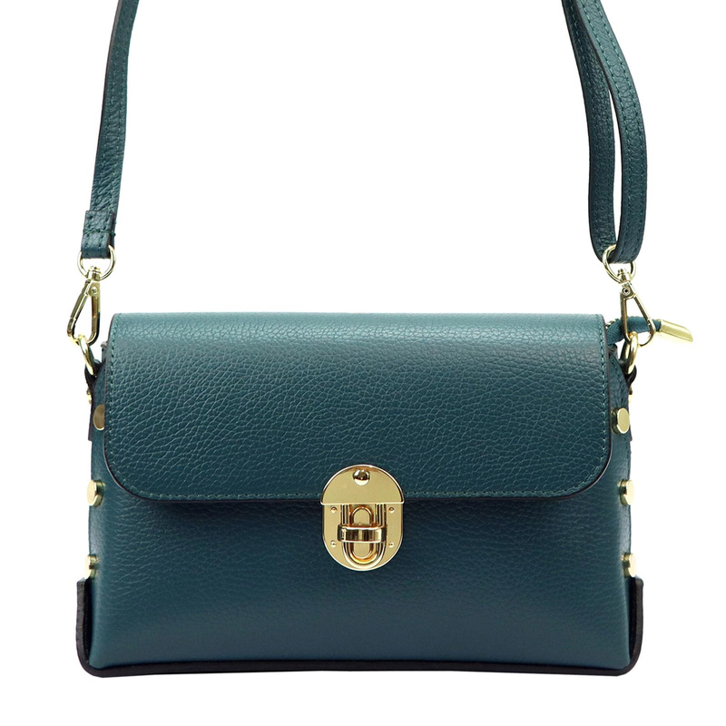 Luka damska listonoszka torebka przez ramię skóra naturalna stylowa