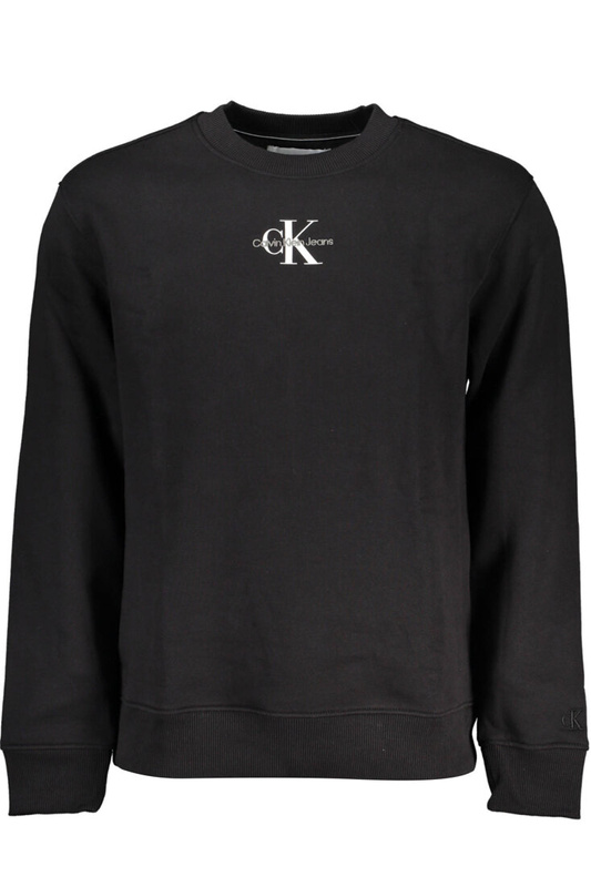 CALVIN KLEIN MĘSKA BLUZA BEZ ZAMKA, CZARNA