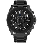 Zegarek TOMMY HILFIGER 1710690. Kwarcowy, Kolor czarny. Mężczyzna.
