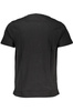 GIAN MARCO VENTURI CZARNY MĘSKI T-SHIRT Z KRÓTKIM RĘKAWEM