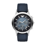Zegarek ARMANI AR2473. Kwarcowy, Kolor niebieski. Mężczyzna.