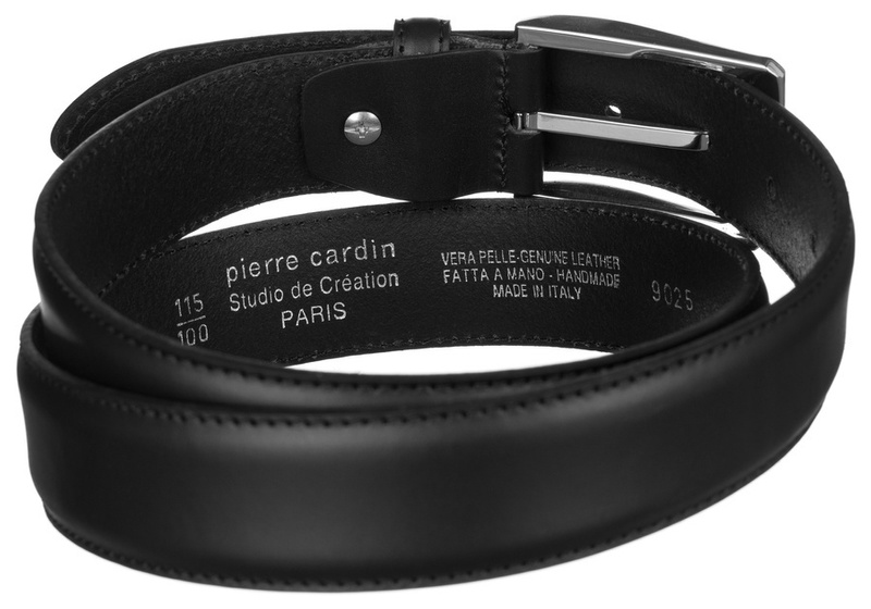 Zestaw skórzany portfel i pasek od Pierre Cardin