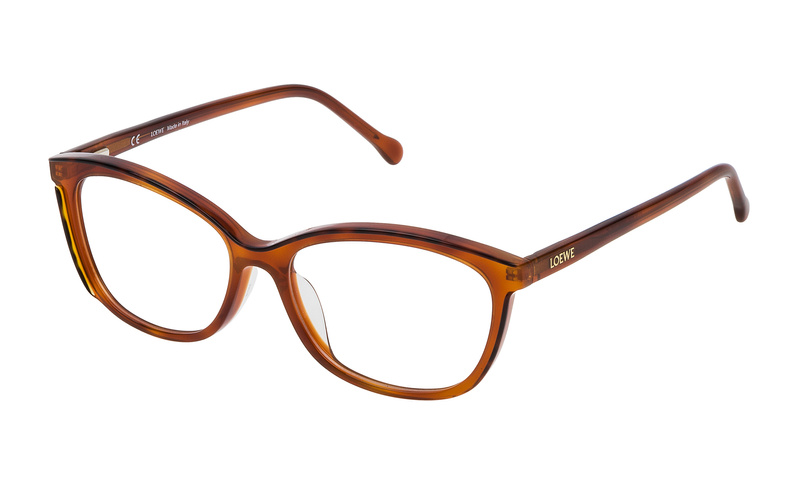 Okulary LOEWE VLWA06M530ADP. Okulary, Kolor havana. Kobieta.