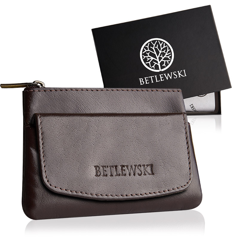 Etui na klucze CLASSIC brazowy