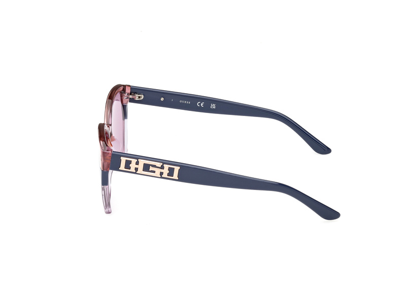 Okulary GUESS GU7912-5592Y. Okulary przeciwsłoneczne, Kolor niebieski. Kobieta.