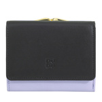 DUDU Damski skórzany stylowy kompaktowy portfel mała portmonetka