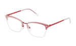 Okulary POLICE VPL2845107L2. Okulary, Kolor czerwony. Kobieta.