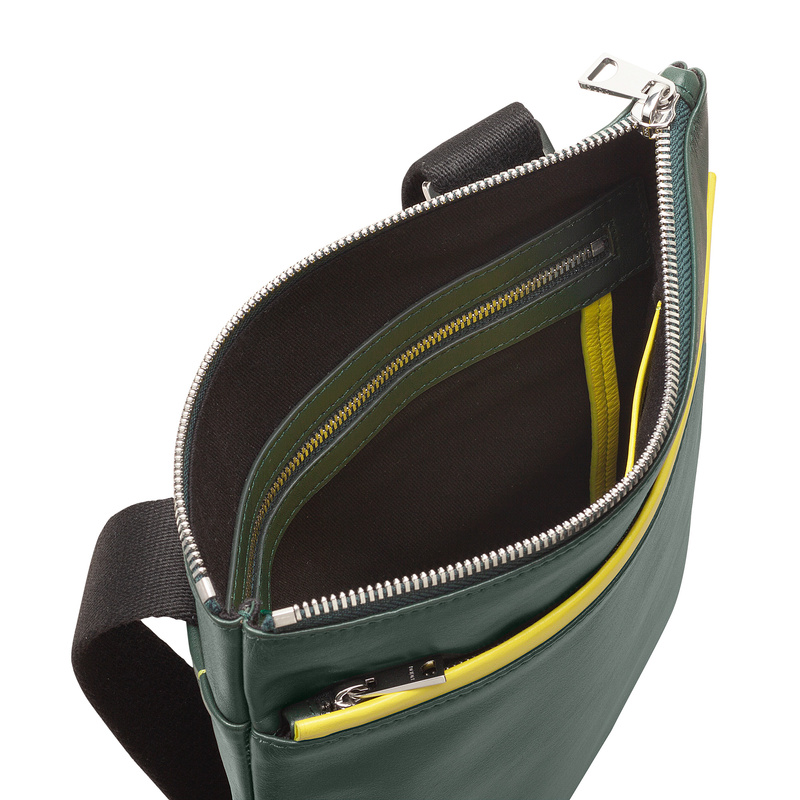 DuDu męska saszetka miejska torba na ramię skóra naturalna kieszenie