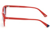 Okulary WEB EYEWEAR WE0264-66W. Okulary przeciwsłoneczne, Kolor czerwony. Kobieta.