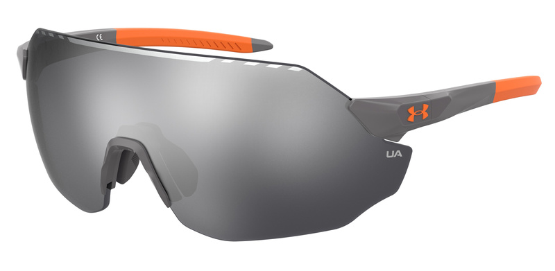 Okulary UNDER ARMOUR UAHALFTIMEKB7. Okulary przeciwsłoneczne, Kolor szary. Unisex.