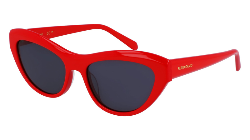 Okulary FERRAGAMO SF1103S551760. Okulary przeciwsłoneczne, Kolor czerwony. Kobieta.