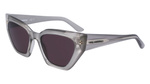 Okulary KARL LAGERFELD KL6145S-020. Okulary przeciwsłoneczne, Kolor szary. Kobieta.