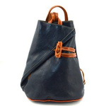 Designerski damski plecak skórzany na ramię