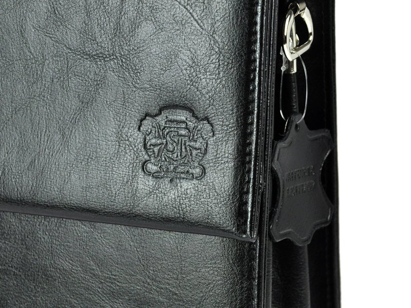 Skórzana teczka do pracy na dokumenty Stefania