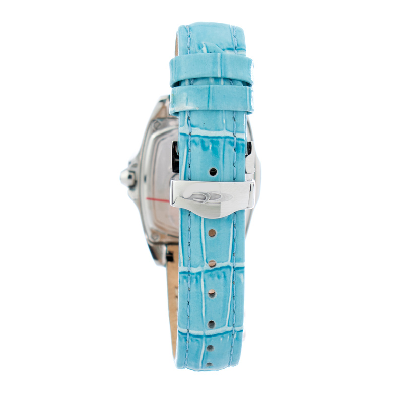 Zegarek CHRONOTECH CT7948LS-01. Kwarcowy, Kolor niebieski. Kobieta.