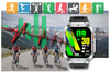 SMARTWATCH MĘSKI GRAVITY GT6-5 - WYKONYWANIE POŁĄCZEŃ, MONITOR SNU (sg020e)