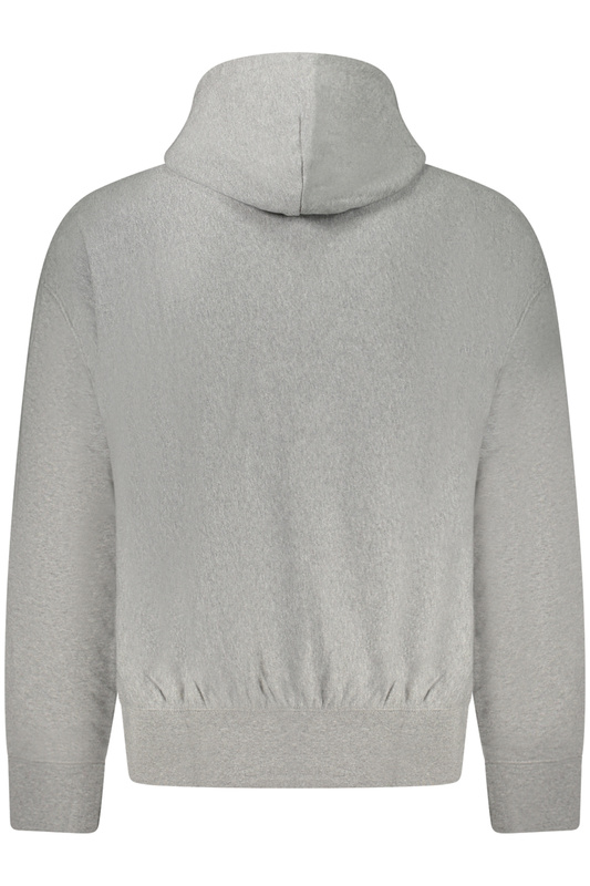 MĘSKA BLUZA Z ROZPINANYM NA ZAMEK CALVIN KLEIN W KOLORZE SZARYM