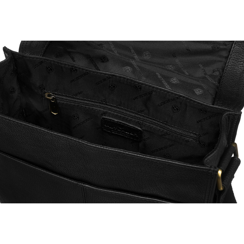 Saszetka męska z naturalnej skóry Peterson PTN LARS-NDM