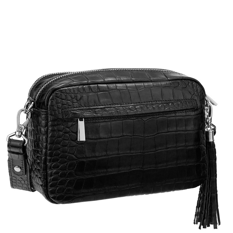 Listonoszka damska Canaletto ze skóry tłoczonej na wzór krokodyla – elegancja i praktyczność TD820s121