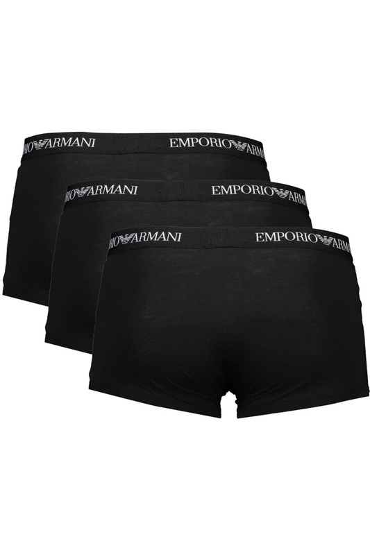 CZARNE BOKSERKI MĘSKIE EMPORIO ARMANI