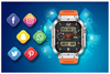 SMARTWATCH MĘSKI GRAVITY GT6-4 - WYKONYWANIE POŁĄCZEŃ, MONITOR SNU (sg020d)