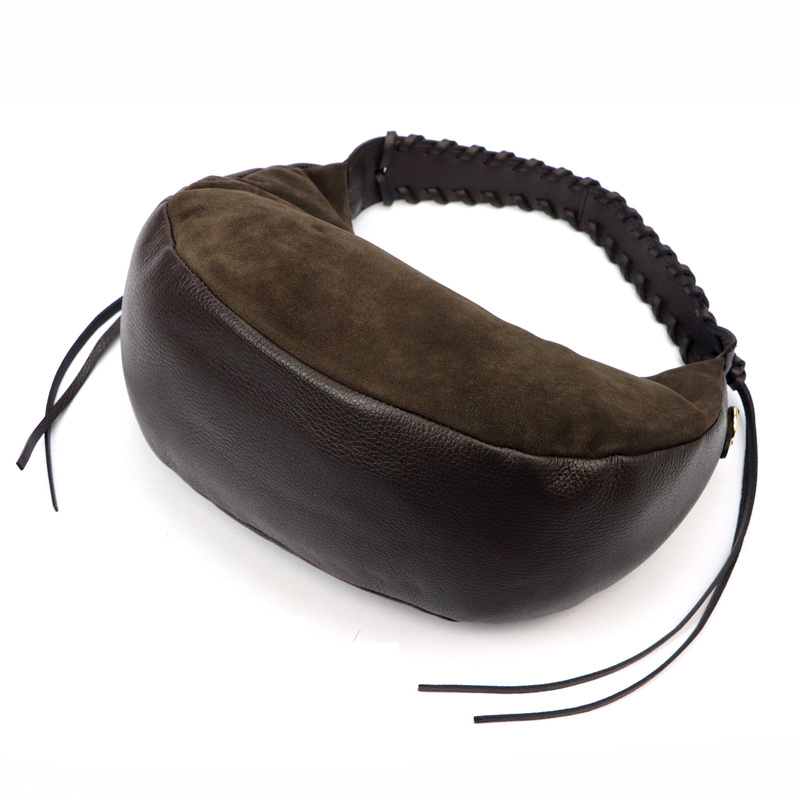 Vera Pelle damska listonoszka torebka na ramię skóra naturalna kieszenie