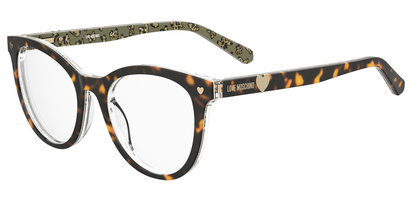 Okulary LOVE MOSCHINO MOL5922VMF118. Okulary, Kolor brązowy. Kobieta.