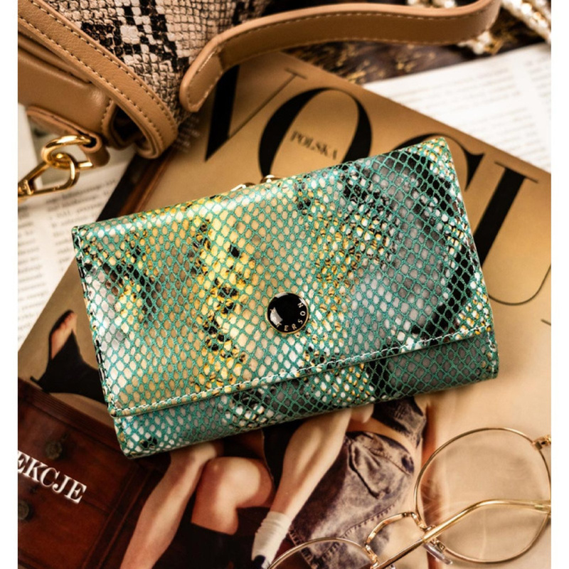 Skórzany damski portfel Peterson PTN 42108-SFL