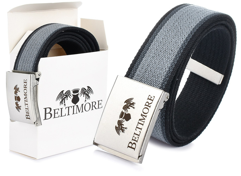 Beltimore pasek parciany dwustronny premium parciak W31
