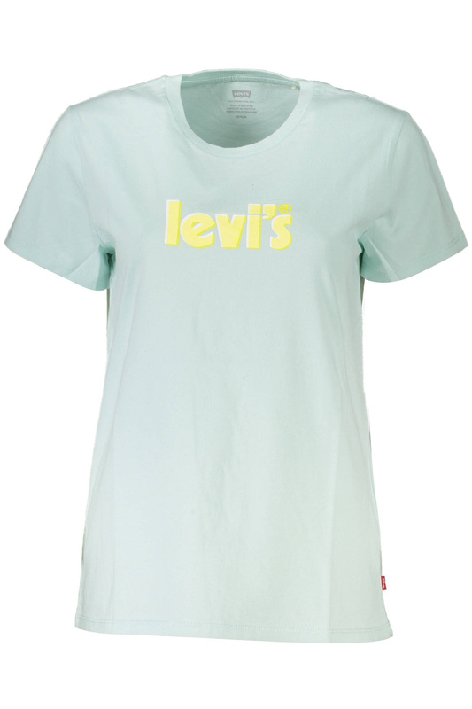 KOSZULKA Z KRÓTKIM RĘKAWEM LEVI'S DAMSKA NIEBIESKA