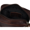 Torba męska crossbody z gładkiej skóry naturalnej - Peterson