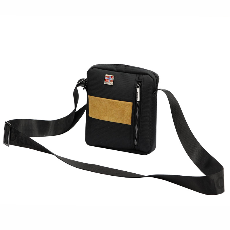 Nordee saszetka męska na ramię torba miejska z kieszeniami przez ramię