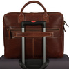 Torba męska skórzana na ramię laptopa duża ciemno-brązowa biznesowa Beltimore N02
