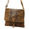 Damska torebka ze skóry naturalnej Luka 26-076 CROCO