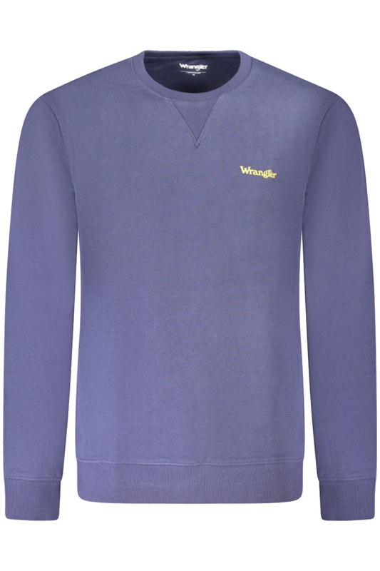 WRANGLER MĘSKA BLUZA Z ROZPINANYM TYŁEM NIEBIESKA