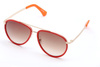 Okulary LANCASTER SLA0734-2. Okulary przeciwsłoneczne, Kolor czerwony. Kobieta.