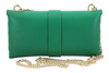 Torebka kopertówka na łańcuszku - Zielona jasna