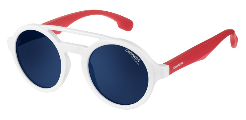 Okulary CARRERA CAR-19-7DM-44. Okulary przeciwsłoneczne, Kolor biały. Dziecko.