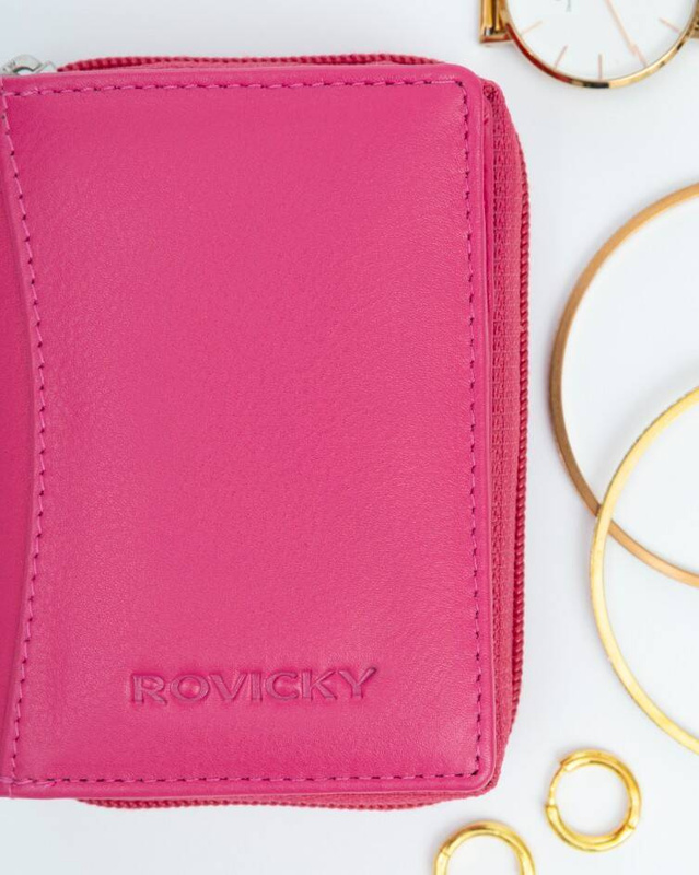 Skórzany męski portfel Rovicky R-23-17-LFN