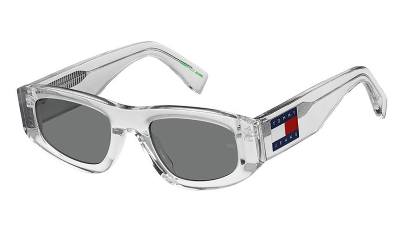 Okulary TOMMY JEANS TJ-0087-S-900. Okulary przeciwsłoneczne, Kolor szary. Unisex.