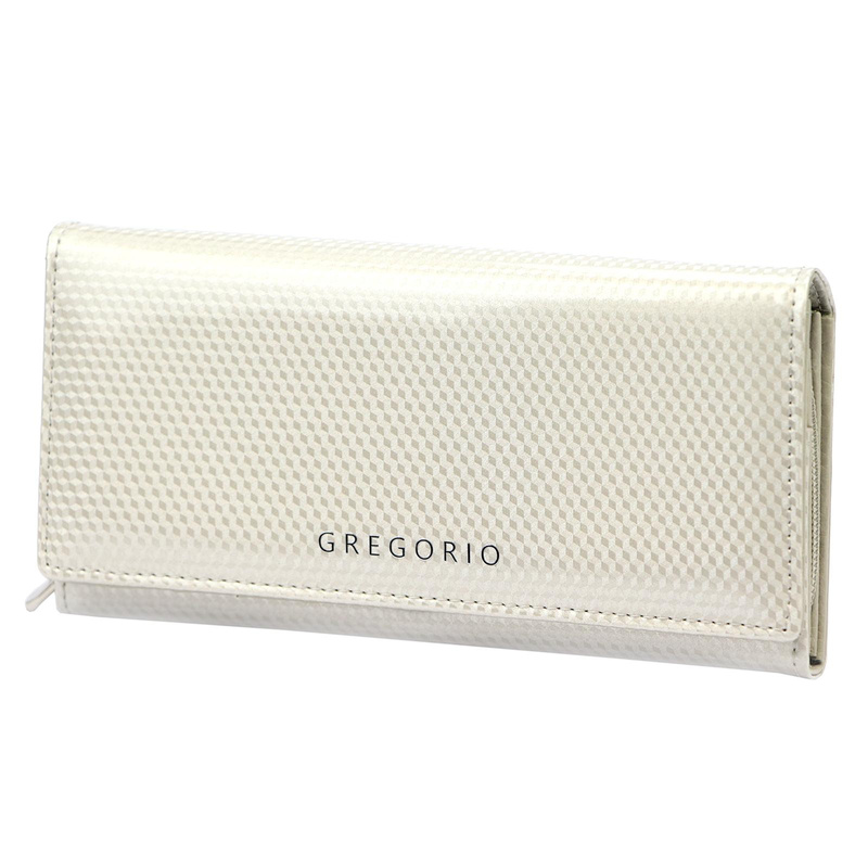 Lakierowany damski portfel skórzany duży Gregorio