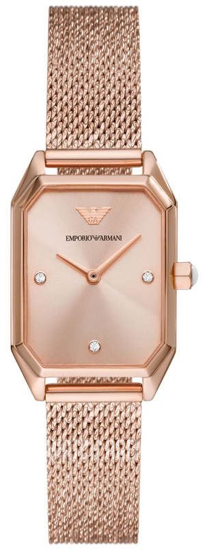 Zegarek ARMANI AR11347. Kwarcowy, Kolor różowy. Kobieta.