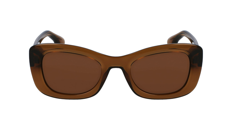 Okulary VICTORIA BECKHAM VB657S-240. Okulary przeciwsłoneczne, Kolor brązowy. Kobieta.
