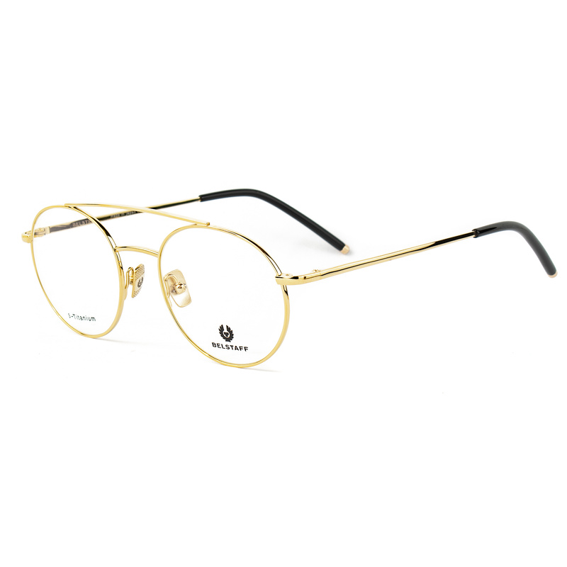 Okulary BELSTAFF BLACKROD-S016. Okulary z nakładką, Kolor złoty. Unisex.